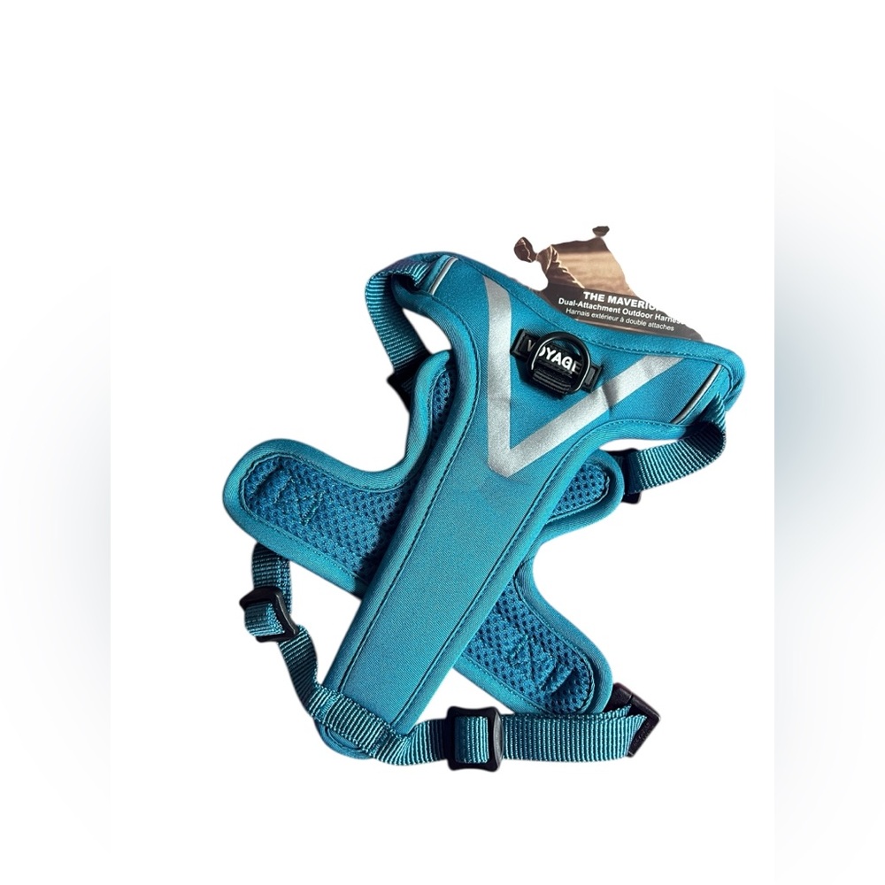 Voyager XS turquoise dog harness